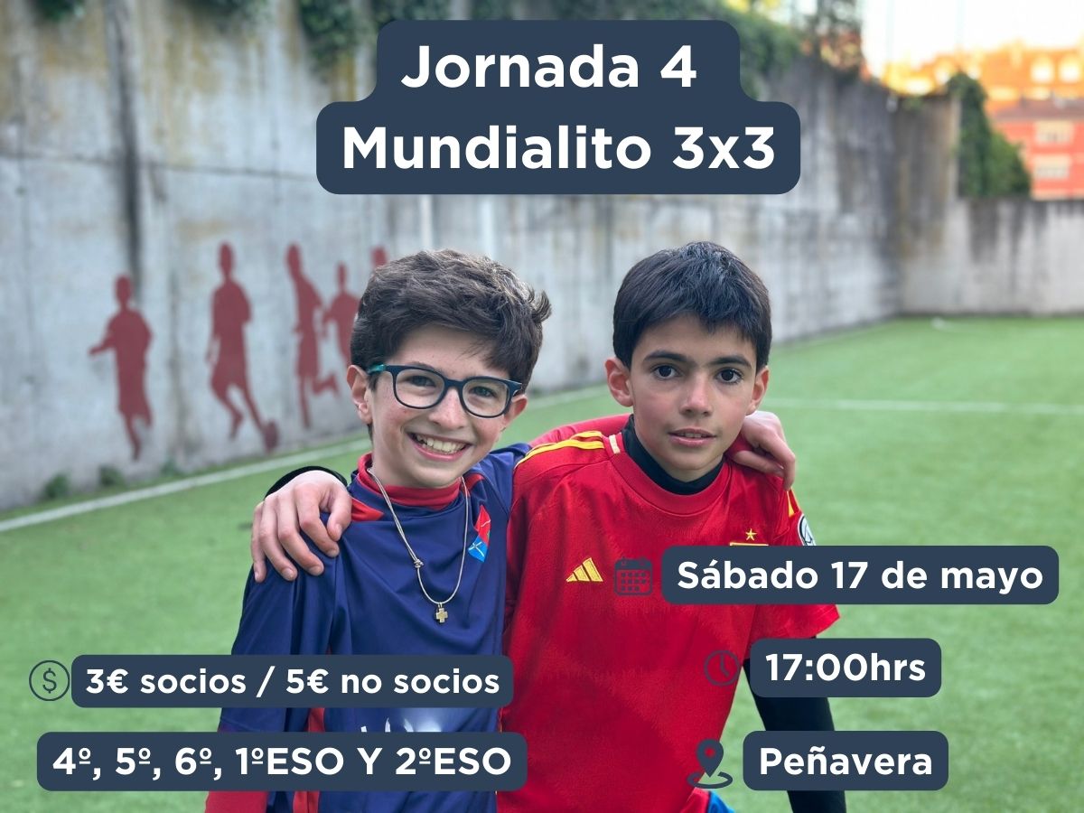 Mundialito 3x3 - Jornada 4 - 17 de mayo