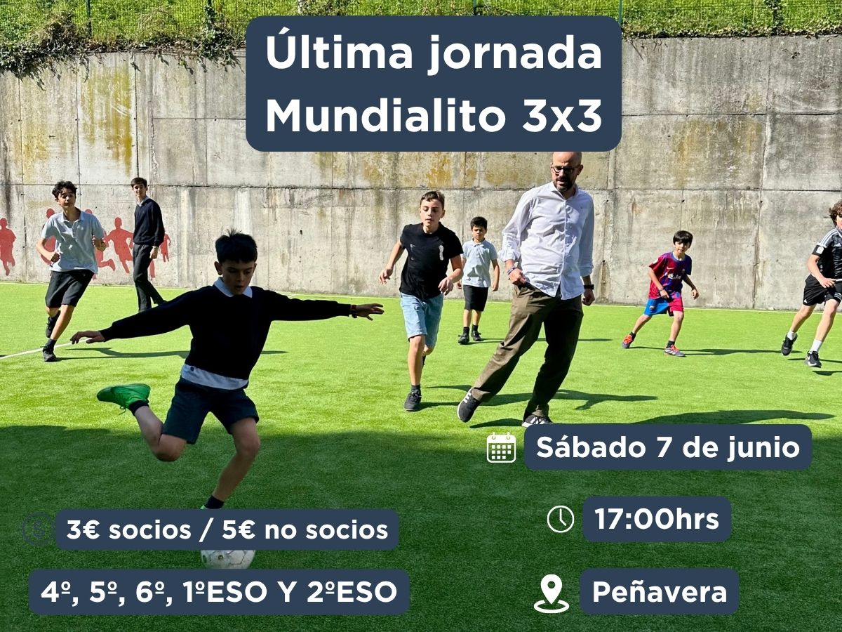 Mundialito 3x3 - última jornada - 7 de junio