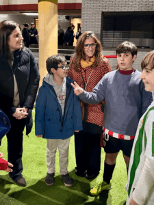 Niños y madres en Estudio Peñavera